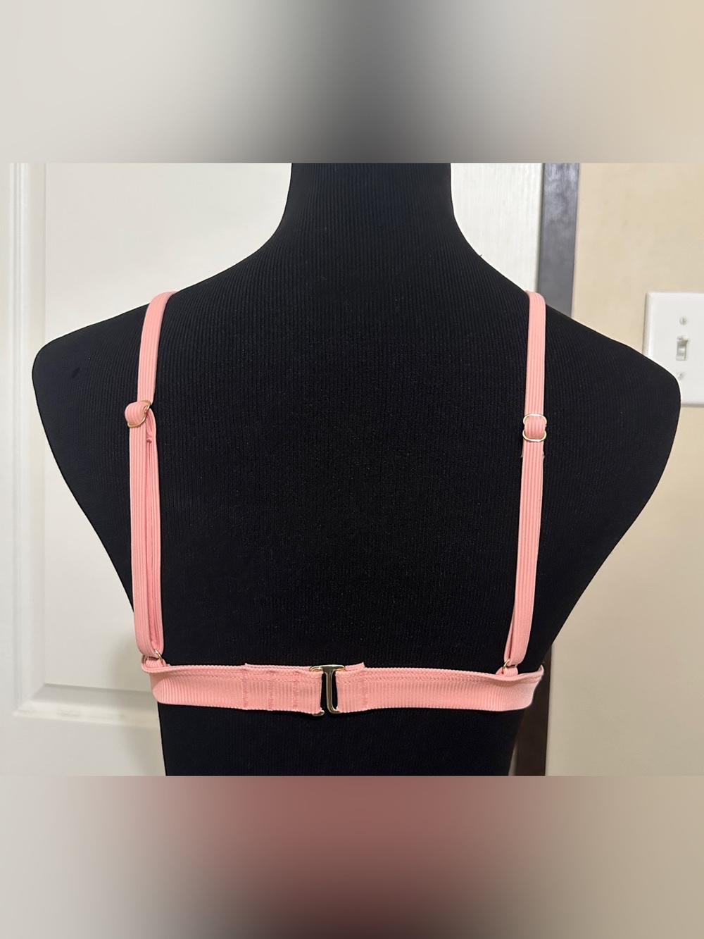 Shade & Shore Soft Ribbed Swim Top - Picture 2 of 3